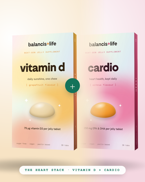 the heart stack — vitamin d + cardio duo